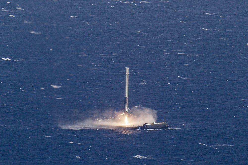 CRSâ€“8 2016 art print by SpaceX for $57.95 CAD