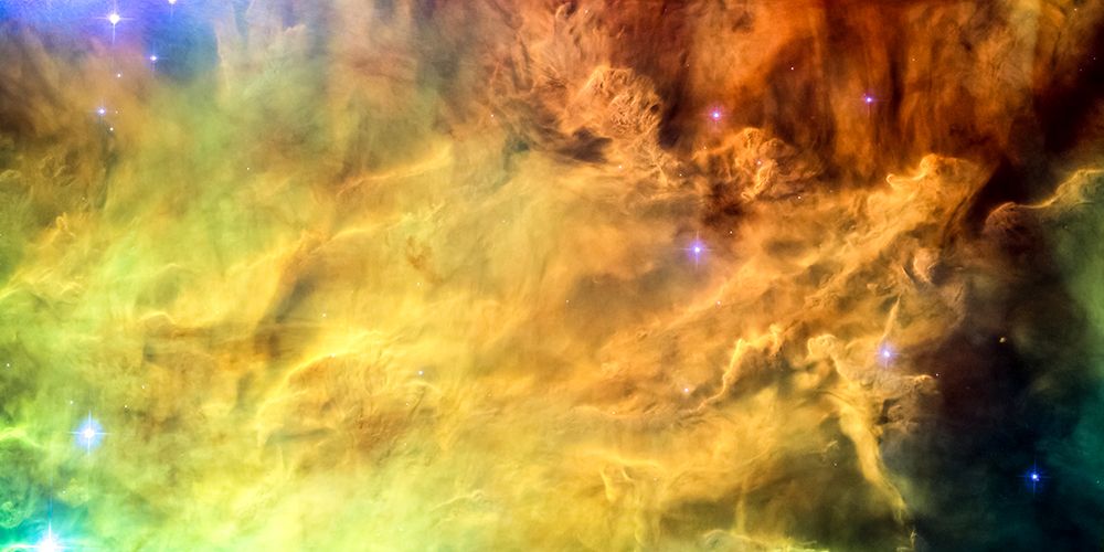 Hubble Lagoon Nebula art print by NASA for $57.95 CAD