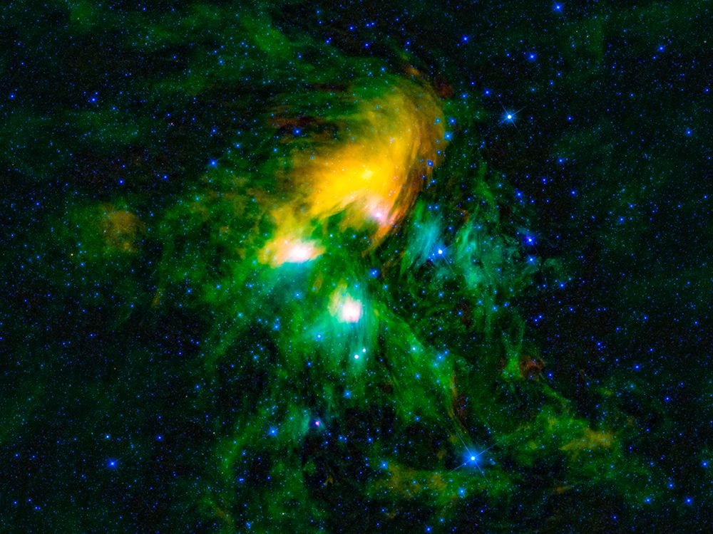 Pleiades Cluster of Stars art print by NASA for $57.95 CAD