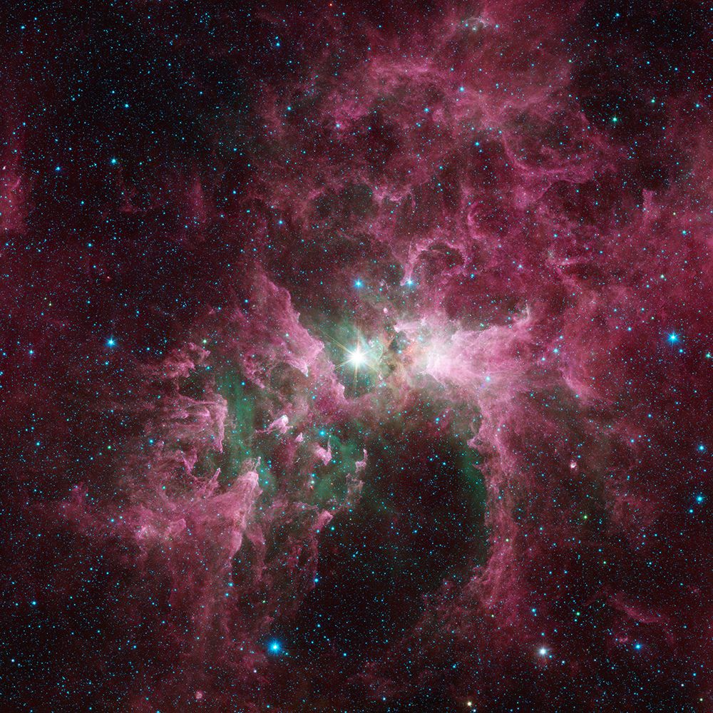 Purple Nebula art print by NASA for $57.95 CAD