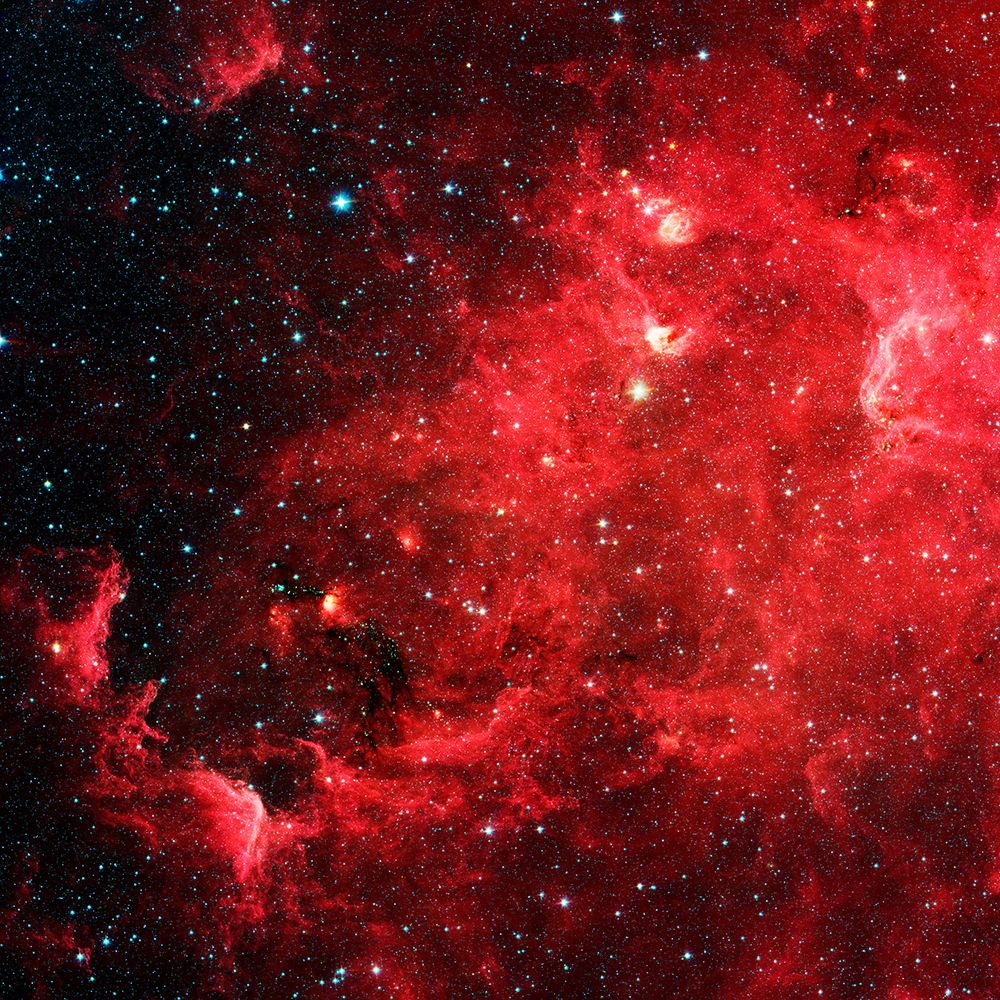 Red Square Nebula art print by NASA for $57.95 CAD