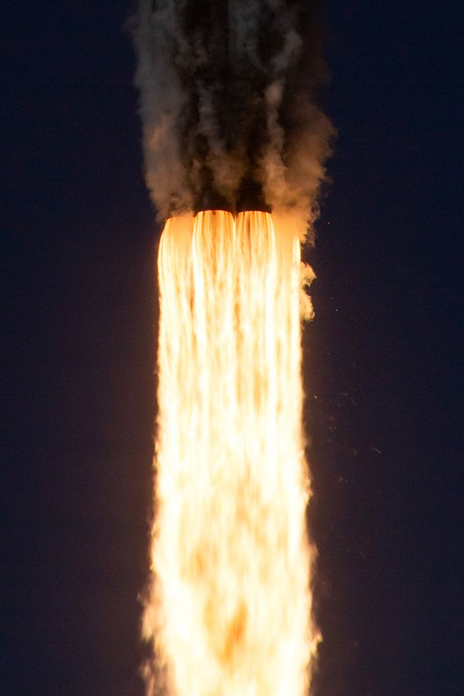 Spaceflight SSOâ€“A Mission 2018 art print by SpaceX for $57.95 CAD