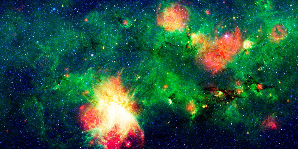The Birth of Stars in M17 Swex art print by NASA for $57.95 CAD