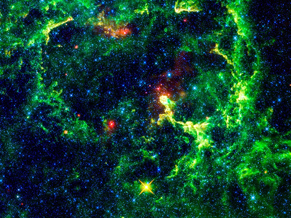 The Elephant Trunk Nebula art print by NASA for $57.95 CAD
