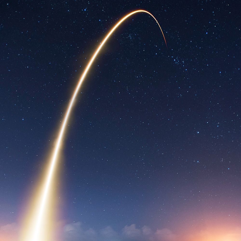 The Interstellar Exploration through the Galaxy I art print by SpaceX for $57.95 CAD