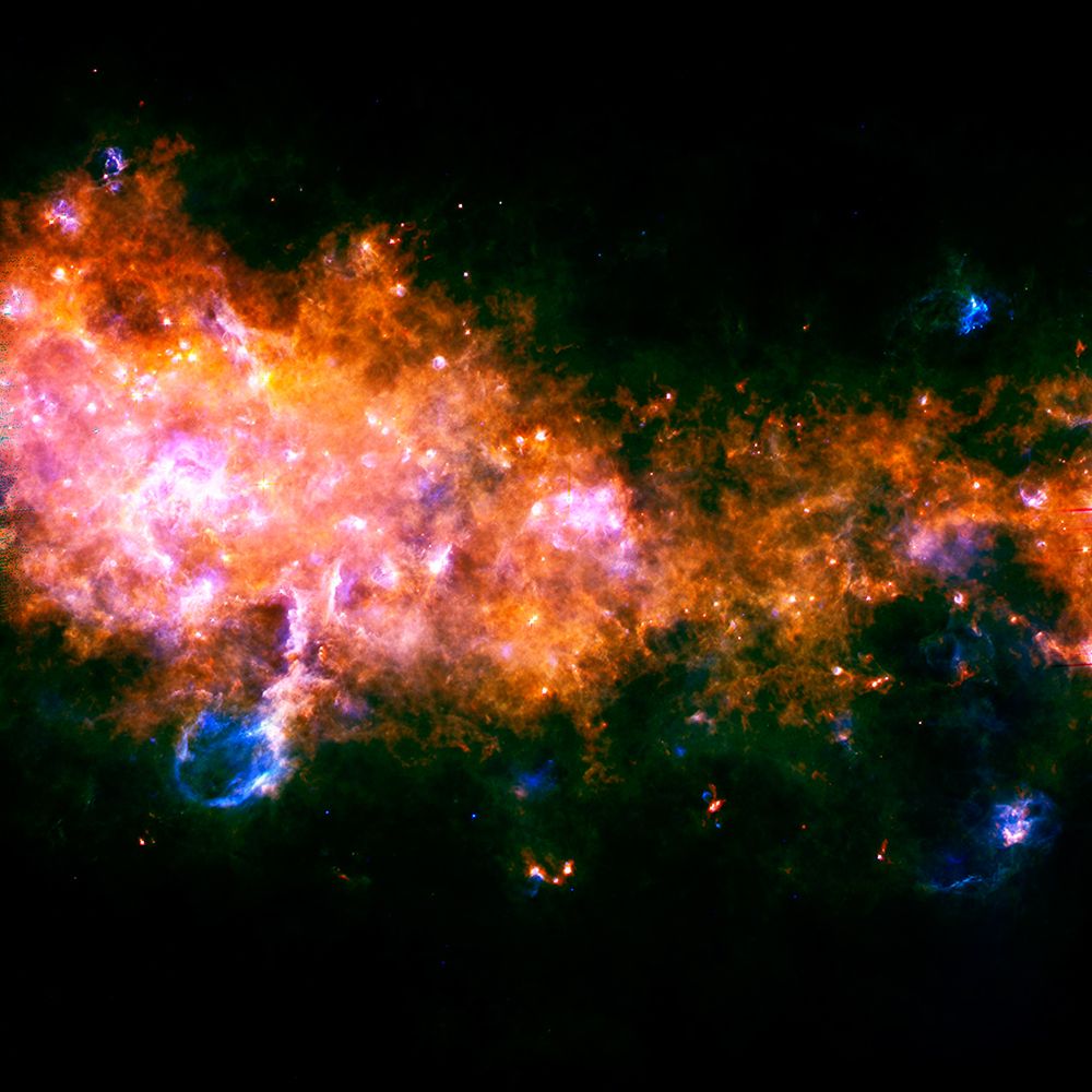 The Milky Way Galaxy in the Eagle Constellation art print by NASA for $57.95 CAD