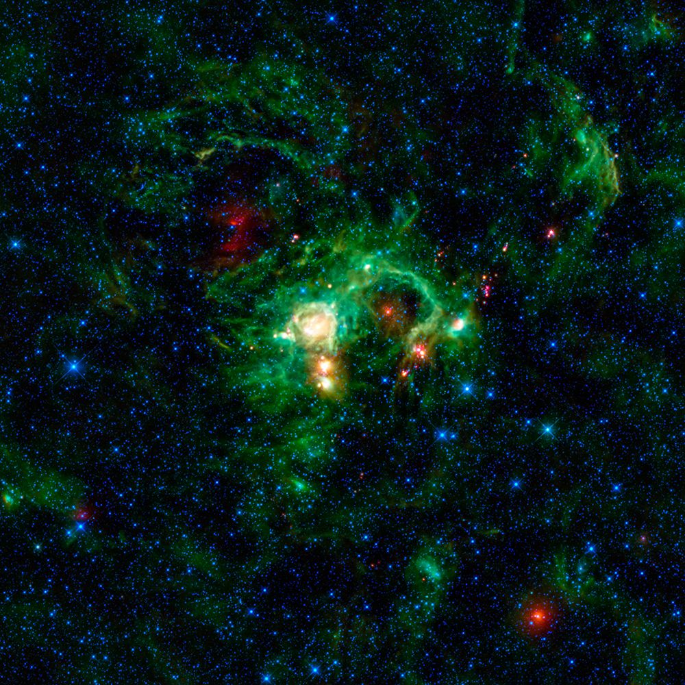 The Perseus Spiral Arm of the Milky Way Galaxy art print by NASA for $57.95 CAD