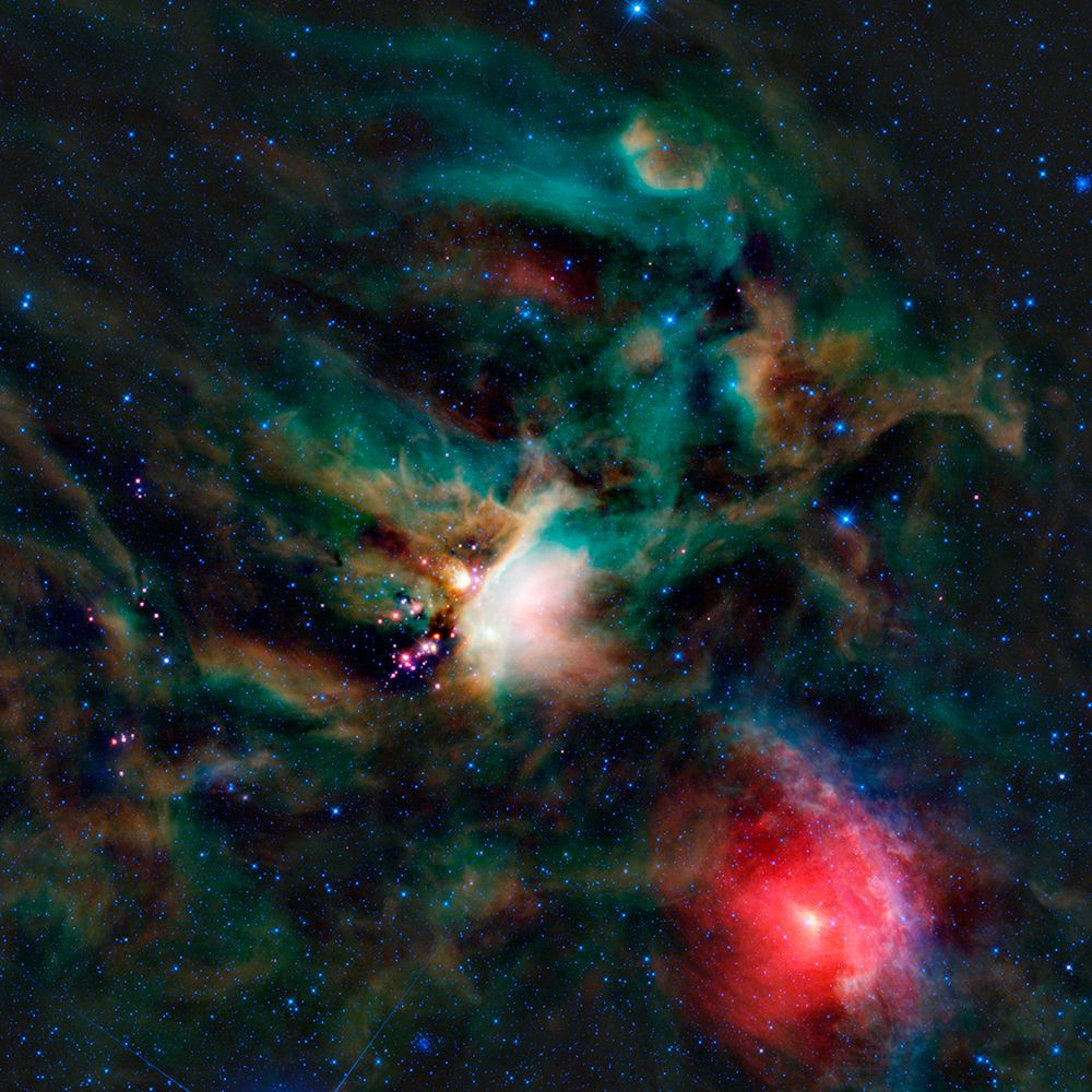 The Rho Ophiuchi Cloud Complex art print by NASA for $57.95 CAD