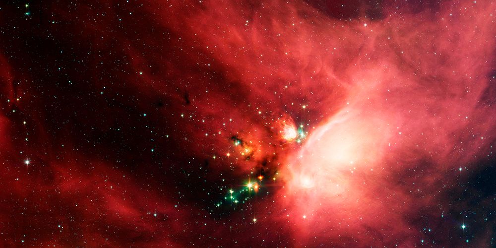The Rho Ophiuchi Dark Cloud art print by NASA for $57.95 CAD