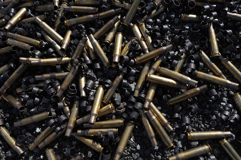 50 Caliber Shells art print by Artographie for $57.95 CAD