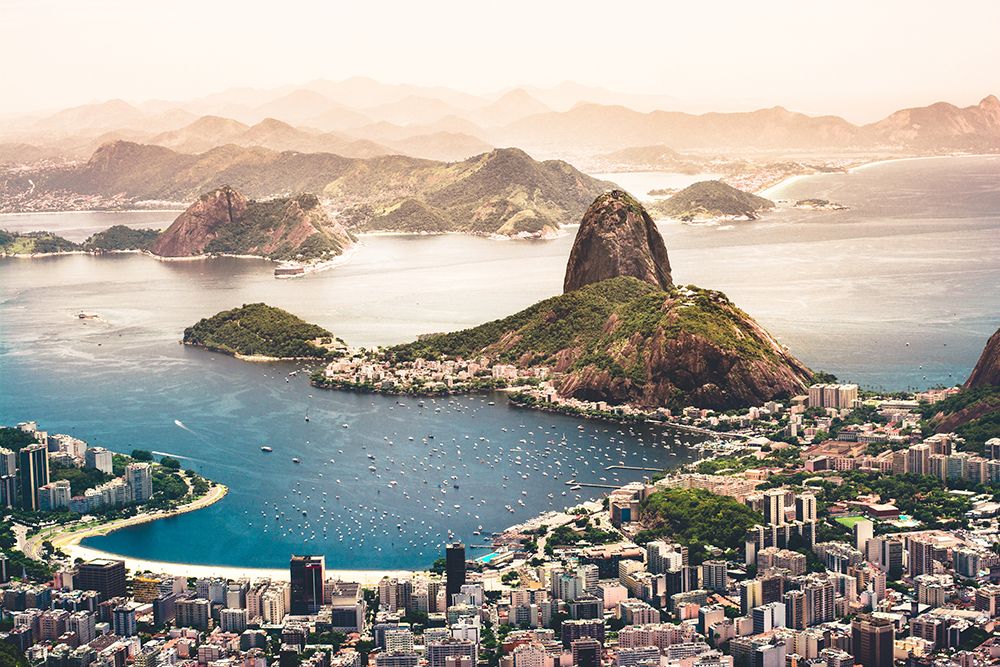 Brazils Rio de Janeiro art print by Artographie for $57.95 CAD