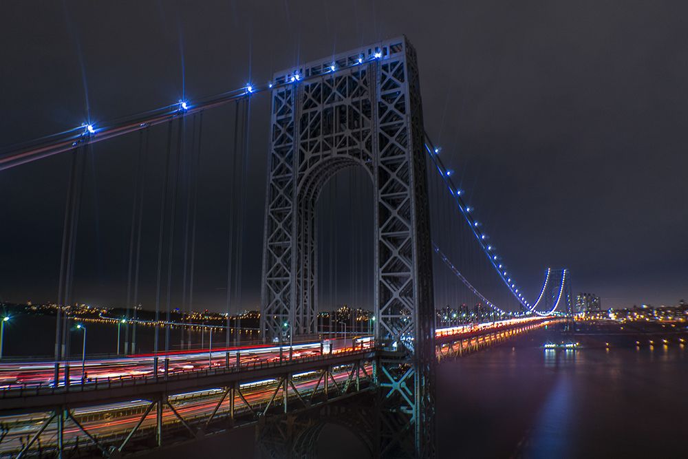 Bridge at Night art print by Artographie for $57.95 CAD