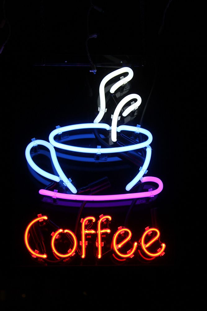 Coffee Neon Sign art print by Artographie for $57.95 CAD