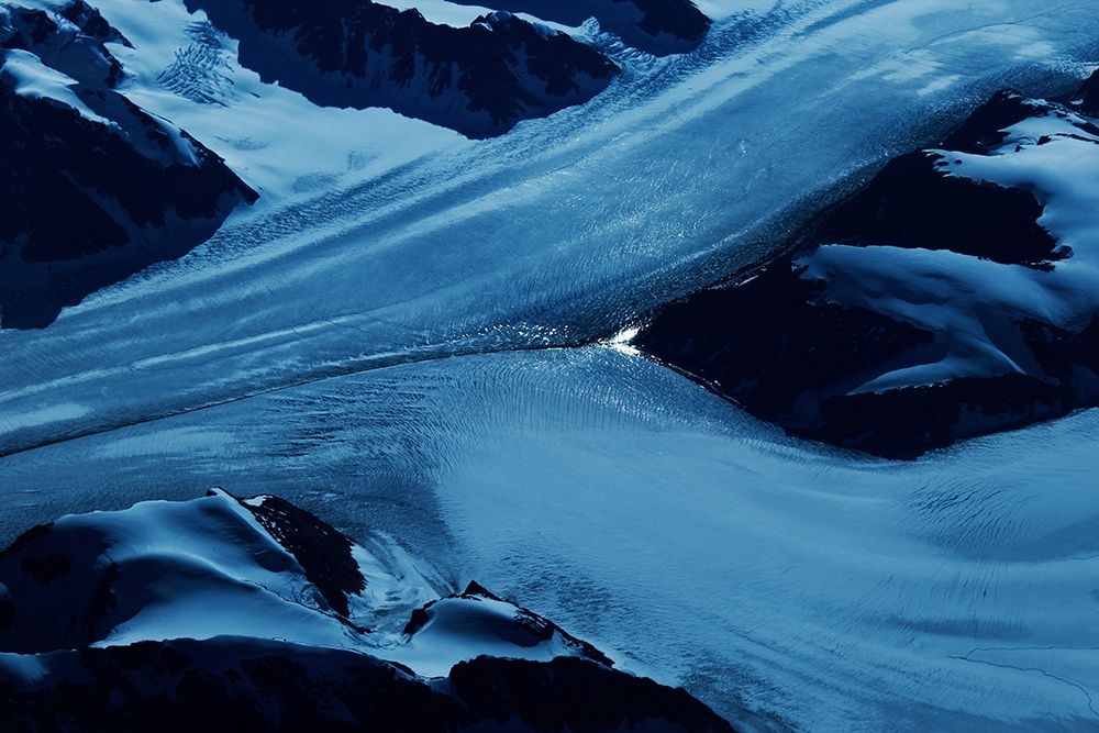 Greenland in Blue art print by Artographie for $57.95 CAD