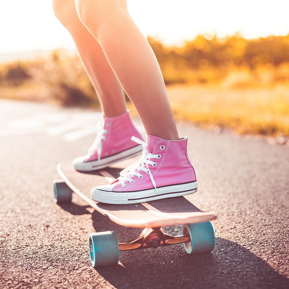 Her Skateboard art print by Artographie for $57.95 CAD
