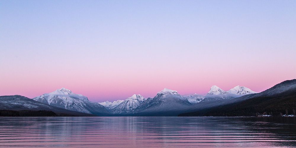 Lake McDonald Post Sunset art print by Artographie for $57.95 CAD