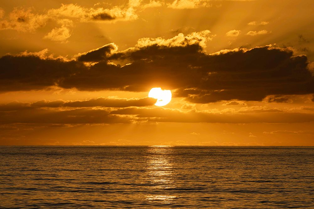 Mediterranean Sea Sunset art print by Artographie for $57.95 CAD