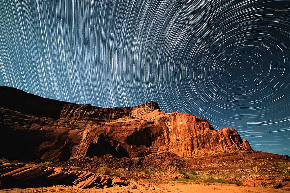 Night Sky over Lake Powell art print by Artographie for $57.95 CAD