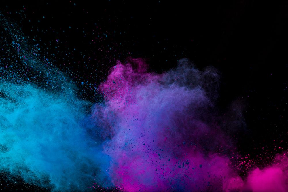 Purple Splash art print by Artographie for $57.95 CAD