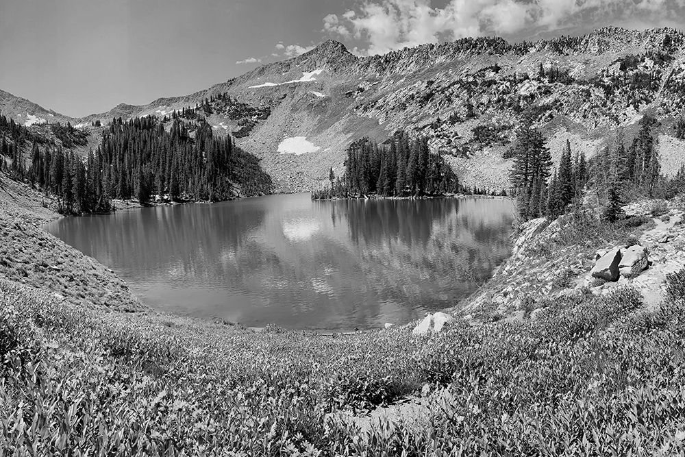 Red Pine Lake in Little Cottonwood Canyon art print by Artographie for $57.95 CAD