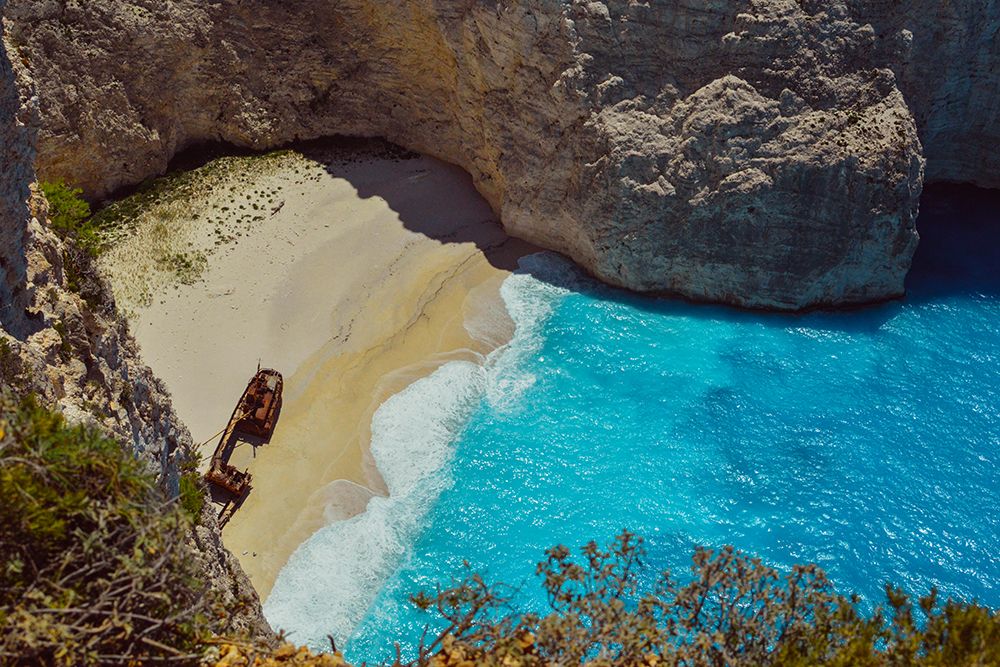 Shipwreck Beach, Greece art print by Artographie for $57.95 CAD