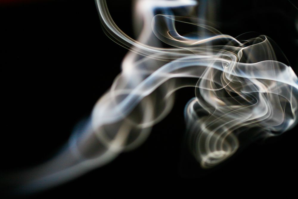 Smoke Swhirl art print by Artographie for $57.95 CAD