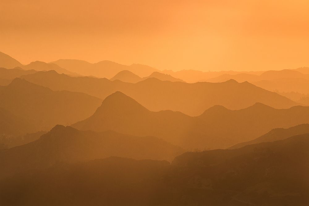 Smoky Mountain Sunset art print by Artographie for $57.95 CAD