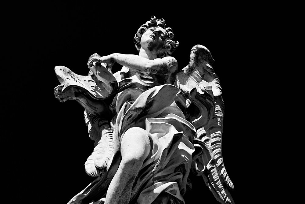 Statue of Angel art print by Artographie for $57.95 CAD