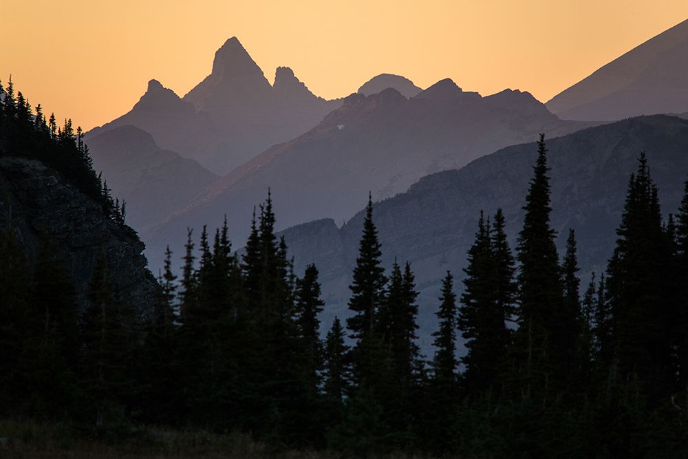 Stoney Indian Peaks at Sunset art print by Artographie for $57.95 CAD
