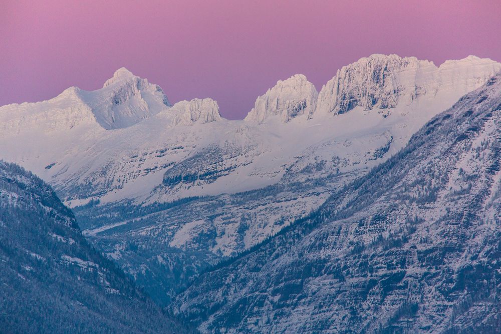 Sunset in the Mountains art print by Artographie for $57.95 CAD