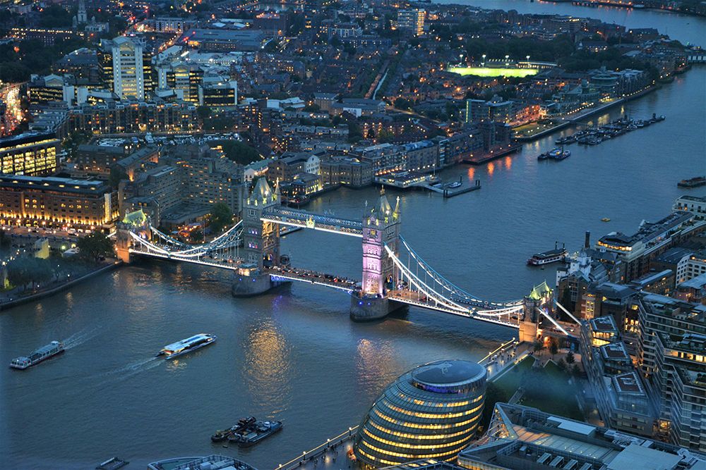 Tower Bridge London I art print by Artographie for $57.95 CAD