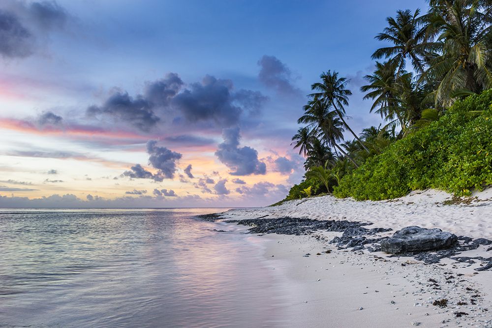 Tropical Beach Sunset I art print by Artographie for $57.95 CAD