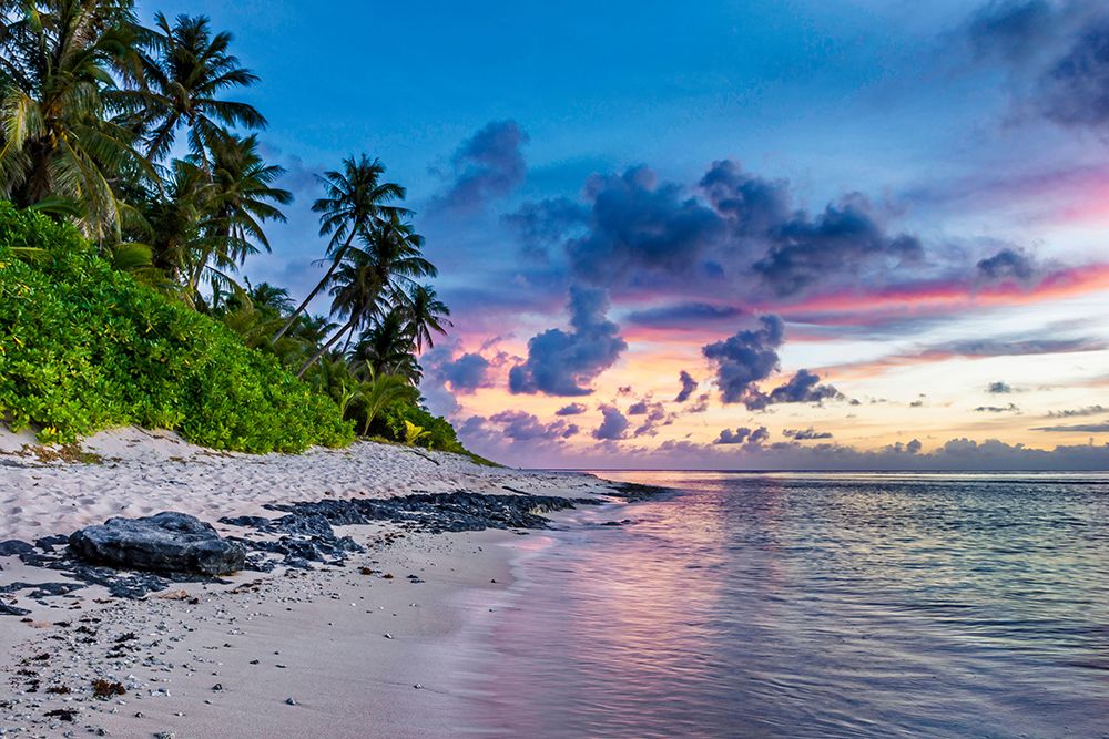Tropical Beach Sunset II art print by Artographie for $57.95 CAD