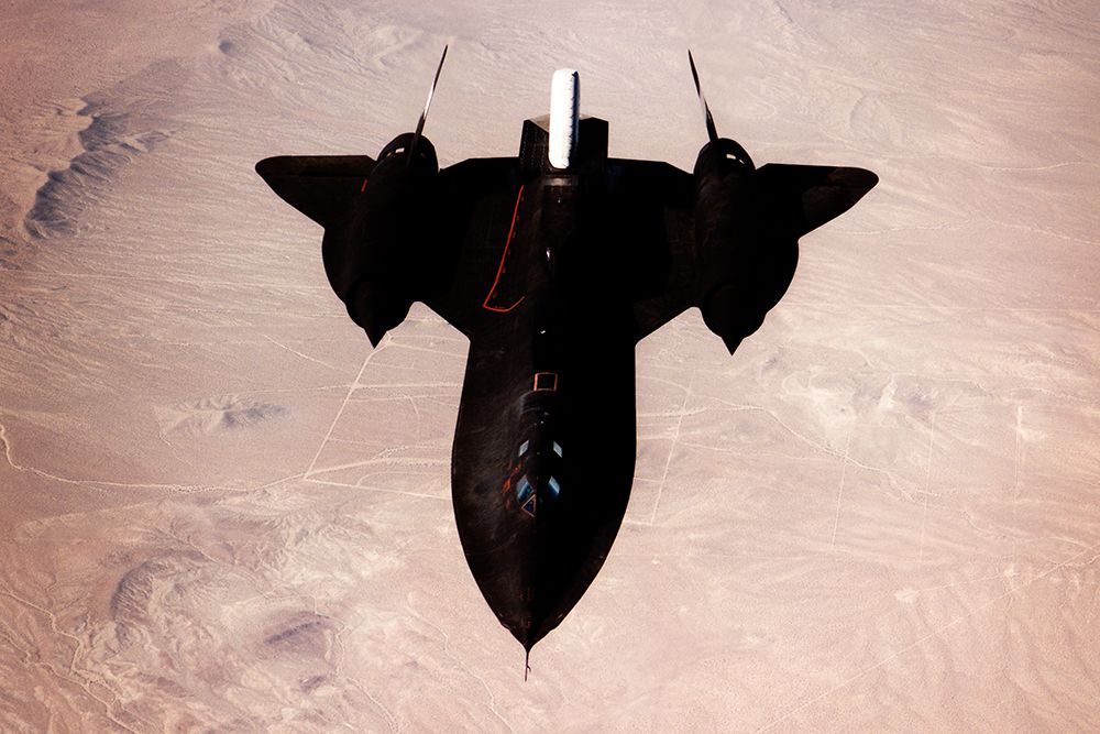 SR-71 Blackbird Maiden Flight 1964 art print by NASA for $57.95 CAD