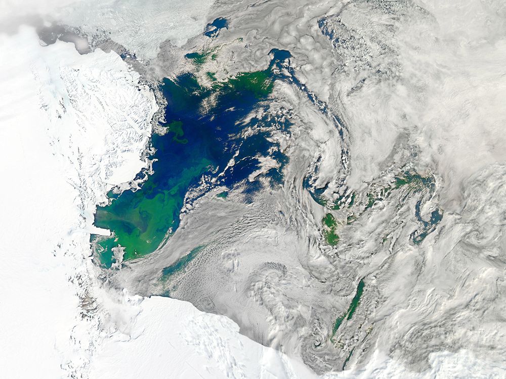 Antarctica - the Ross Sea Viewed From Space art print by NASA for $57.95 CAD