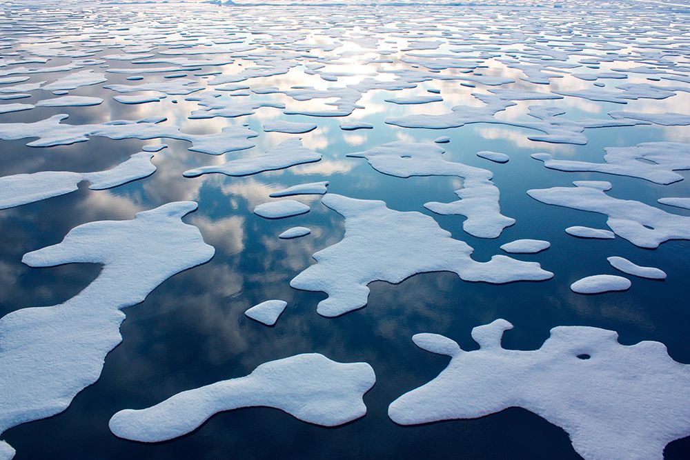 Arctic Ocean Viewed From Space art print by NASA for $57.95 CAD