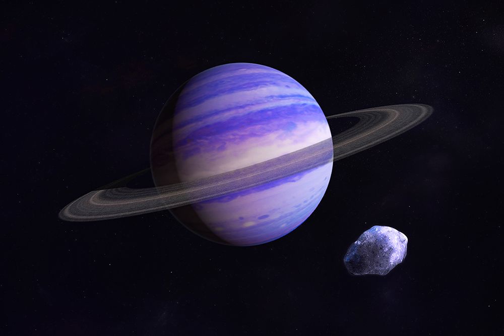 Artist Concept of a Neptune like Exoplanet art print by NASA for $57.95 CAD