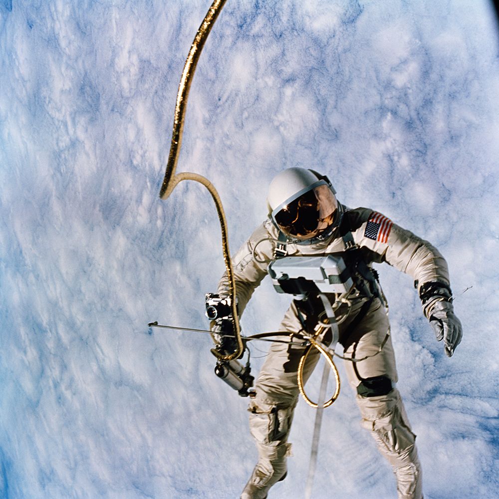 Astronaut Edward H. White II Pilot for the Gemini-Titan 4 art print by NASA for $57.95 CAD