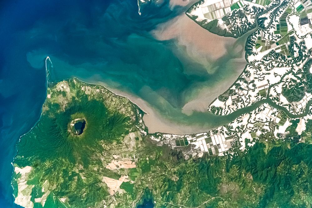 Cosiguina Volcano - Nicaragua Viewed from Space art print by NASA for $57.95 CAD