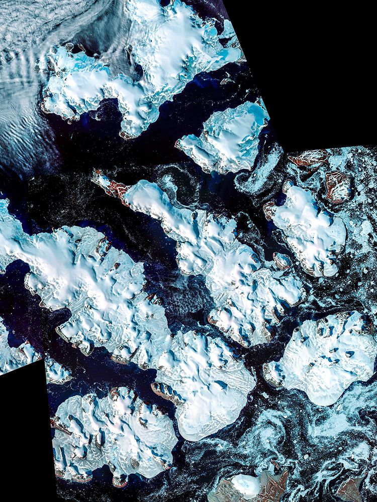 Franz Josef Land - Russia Viewed from Space art print by NASA for $57.95 CAD