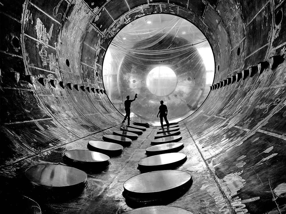 The Vacuum Tank at the Lewis Research Centerâ€™s EPL art print by NASA for $57.95 CAD
