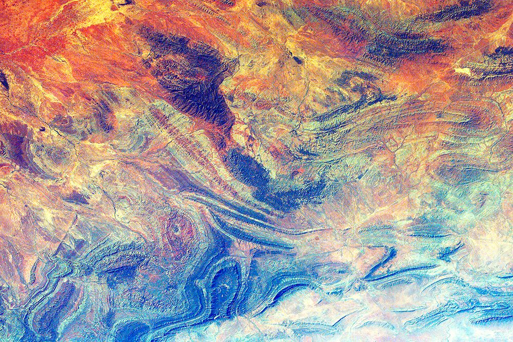 Lake Torrens and the Australian Outback Viewed from Space art print by NASA for $57.95 CAD
