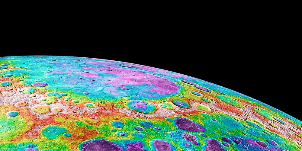 Lowlands in Mercurys North art print by NASA for $57.95 CAD
