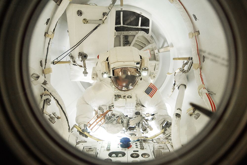 NASA Astronauts in Space art print by NASA for $57.95 CAD