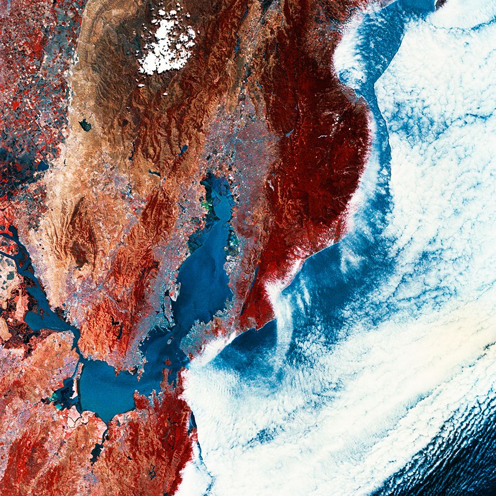 San Francisco and Bay Area Viewed from Space art print by NASA for $57.95 CAD
