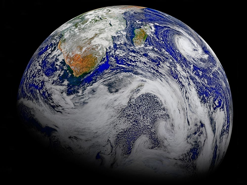 Southern Africa and the Surrounding Oceans art print by NASA for $57.95 CAD