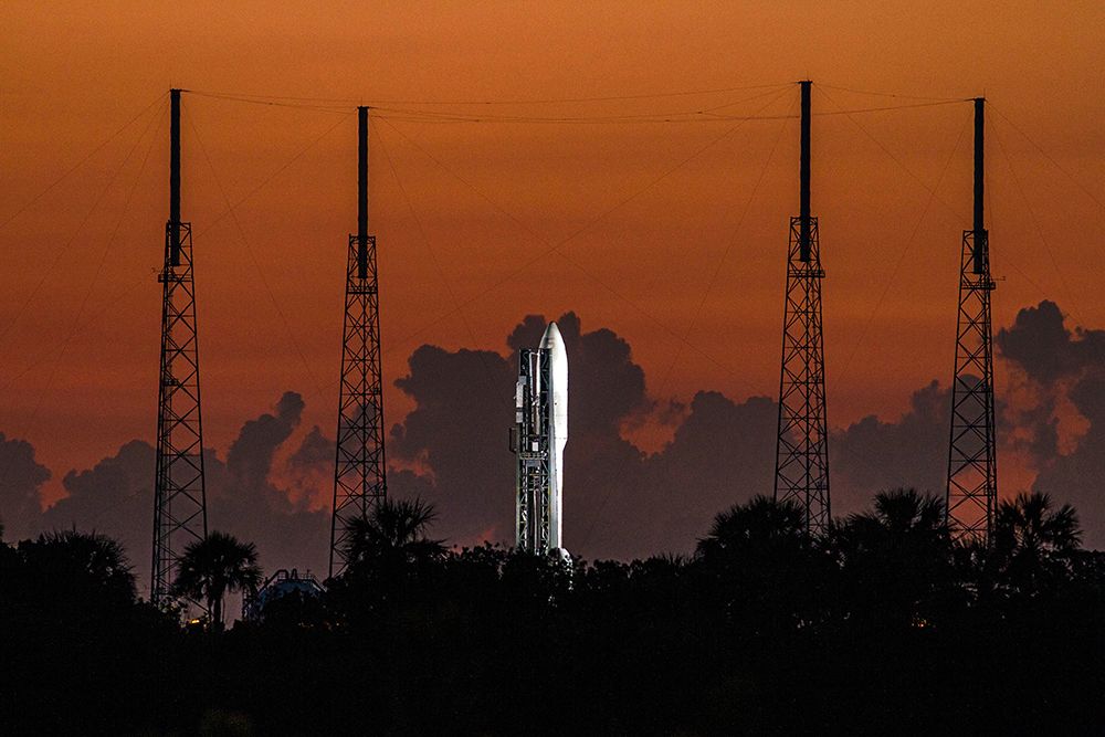 Space Complex 41 to launch NASAs Juno Spacecraft art print by NASA for $57.95 CAD