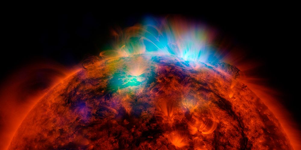 Sun Shines in High-Energy X-rays art print by NASA for $57.95 CAD