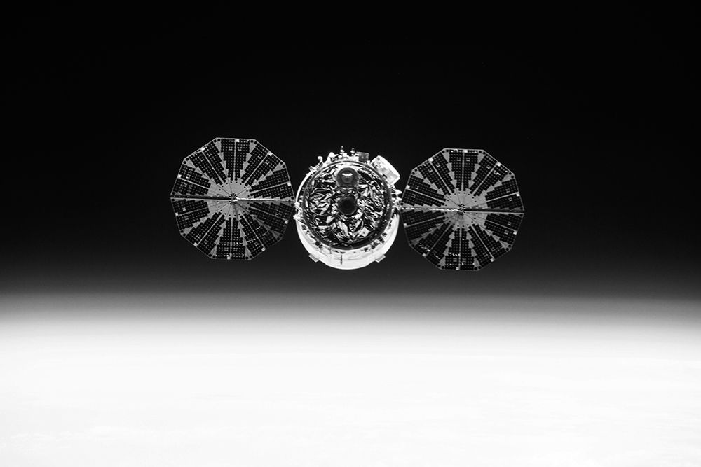 The Cygnus Spacecraft Black and White art print by NASA for $57.95 CAD