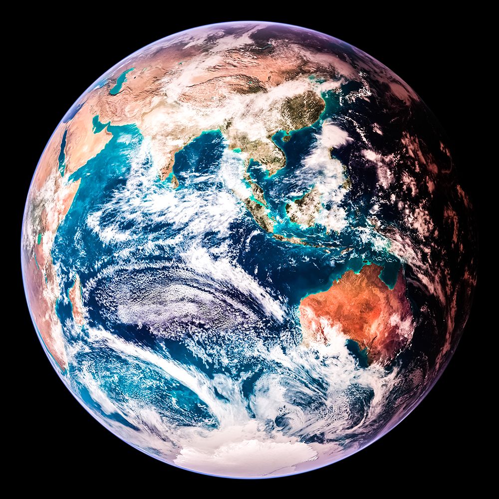 The Earth and Atmosphere art print by NASA for $57.95 CAD